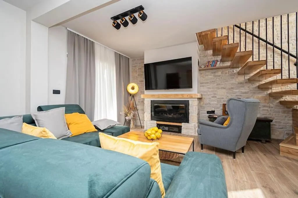 New! Beautiful Stone Villa In Eco Olive Grove Posedarje
