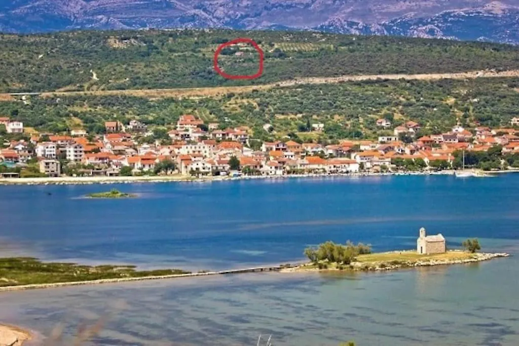 New! Beautiful Stone Villa In Eco Olive Grove Posedarje Croatia