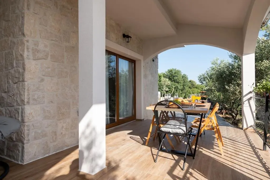 New! Beautiful Stone Villa In Eco Olive Grove Posedarje