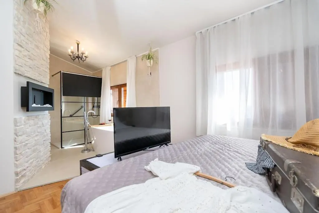 New! Beautiful Stone Villa In Eco Olive Grove Posedarje